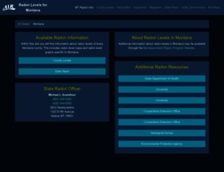 mt-radon.info screenshot