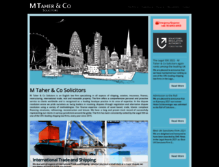 mtaher.com screenshot