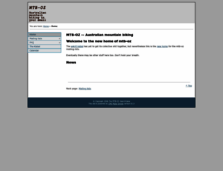 mtb-oz.com screenshot