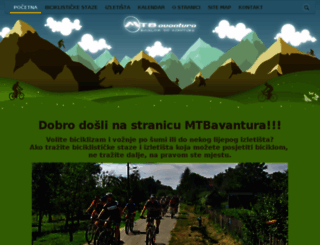 mtbavantura.org screenshot