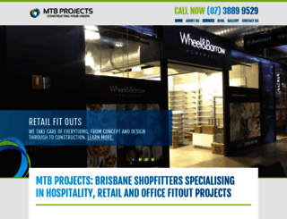 mtbprojects.com.au screenshot