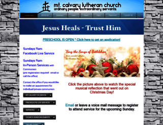 mtcalvarylcms.org screenshot