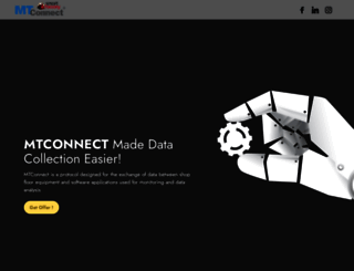 mtconnectadapter.com screenshot