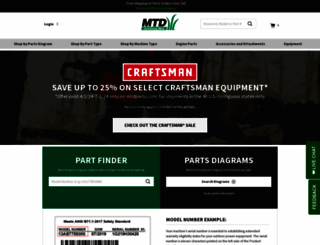 mtdparts.com screenshot