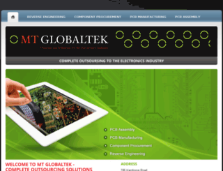 mtglobaltek.com.au screenshot