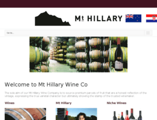 mthillary.com screenshot