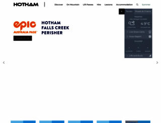 mthotham.com.au screenshot