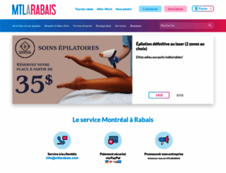 mtlarabais.com screenshot