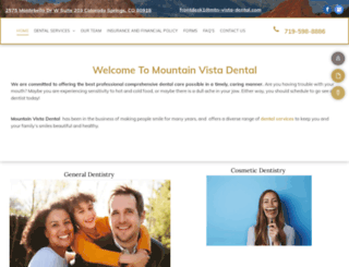 mtn-vista-dental.com screenshot