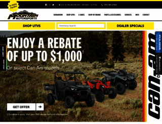 mtnride.com screenshot