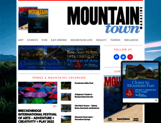mtntownmagazine.com screenshot