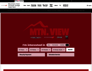 mtnviewcdjr.com screenshot