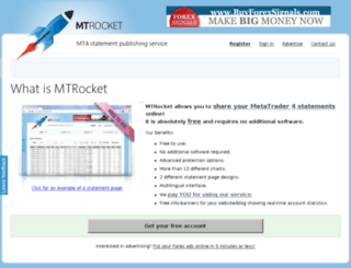 mtrocket.com screenshot