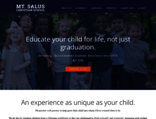 mtsalus.org screenshot