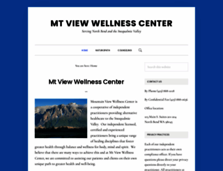 mtviewwellnesscenter.com screenshot