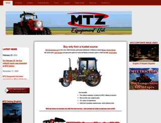 mtzequipment.com screenshot