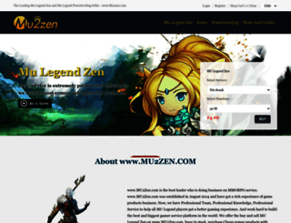mu2zen.com screenshot