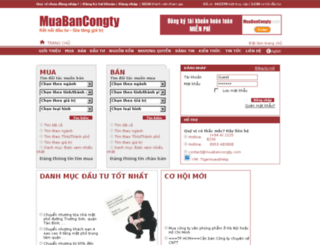 muabancongty.com screenshot