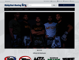muaythai-boxing.com screenshot