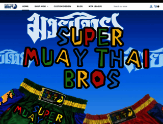 muaythaiaddict.com screenshot