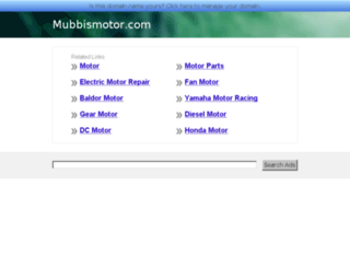 mubbismotor.com screenshot