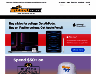 mubookstore.com screenshot