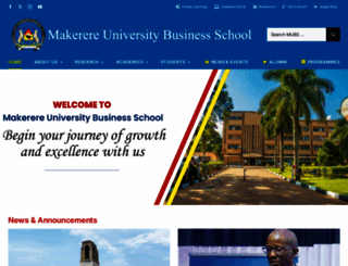 mubs.ac.ug screenshot