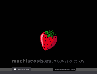 muchiscosis.es screenshot