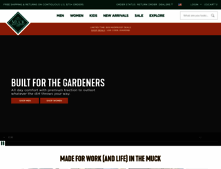 muckbootcompany.ca screenshot