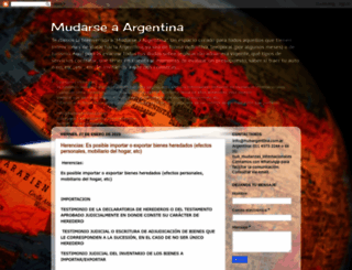 mudarseaargentina.com screenshot
