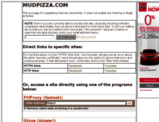 mudpizza.com screenshot