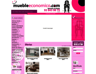 muebleeconomico.com screenshot