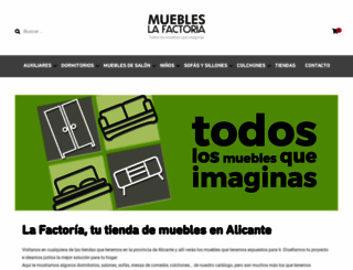 muebleslafactoria.es screenshot