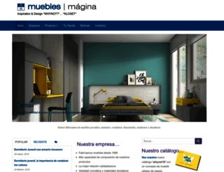 mueblesmagina.com screenshot