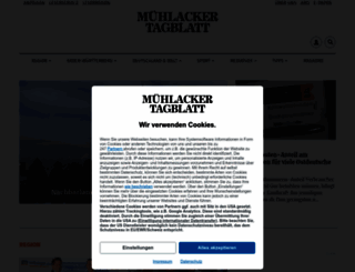 muehlacker-tagblatt.de screenshot