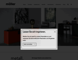 mueller-moebel.com screenshot