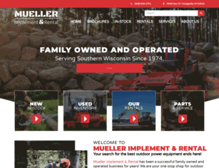 muellerrental.com screenshot