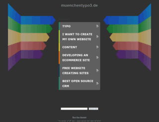 muenchentypo3.de screenshot