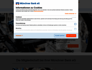 muenchner-bank.de screenshot