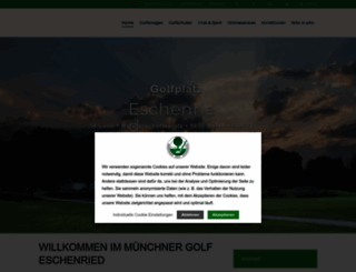 muenchner-golf-eschenried.de screenshot