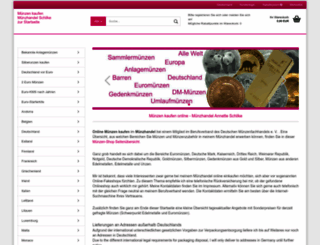 muenzen.org screenshot