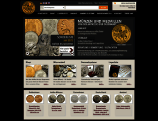 muenzenritter.de screenshot