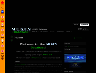 mugen.wikia.com screenshot