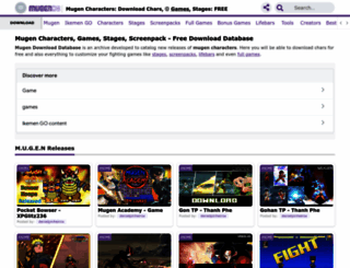 mugendb.com screenshot