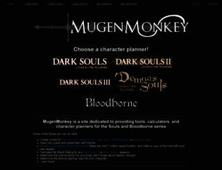 mugenmonkey.com screenshot