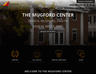 mugfordcenter.com screenshot