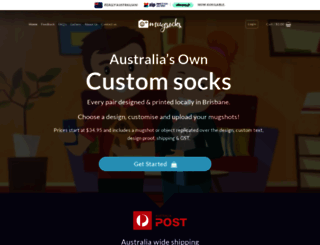 mugsocks.com.au screenshot