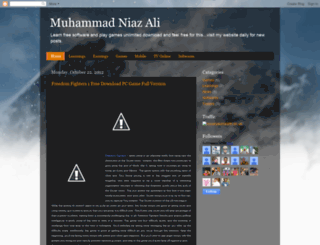 muhammadniazali.blogspot.com screenshot