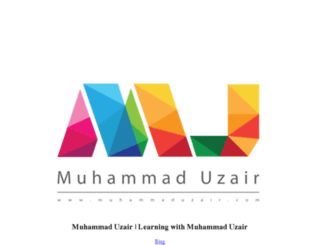 muhammaduzair.com screenshot