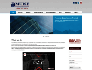 muisemergersacquisitions.com screenshot